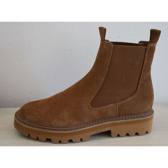 Dolce Vita Women's Sz 10 Brown Moana H20 Waterproof Ankle Chelsea Booties - Picture 6 of 9